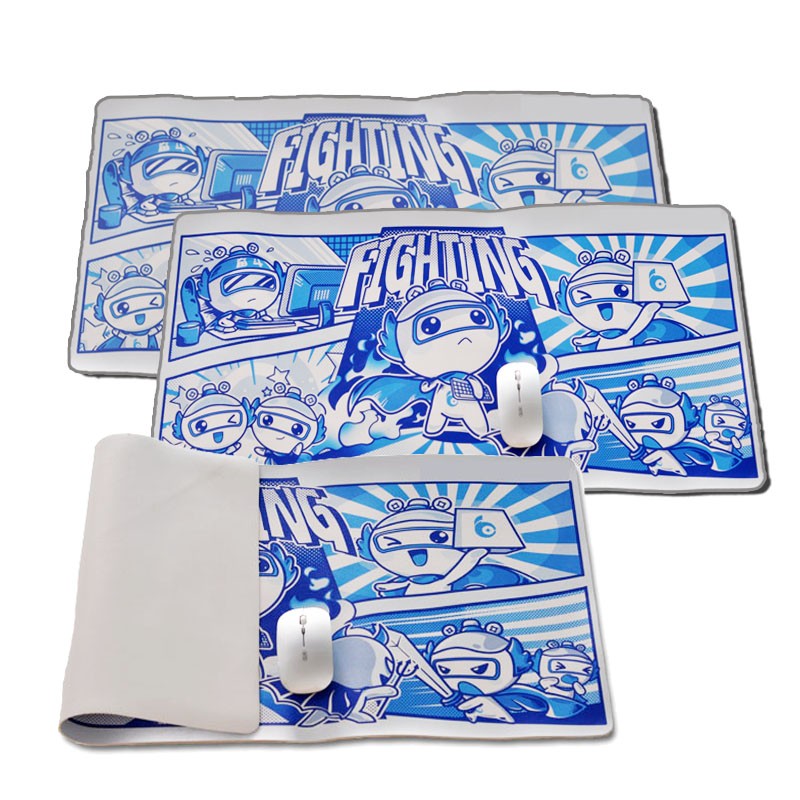 卡通皮革鼠標墊4