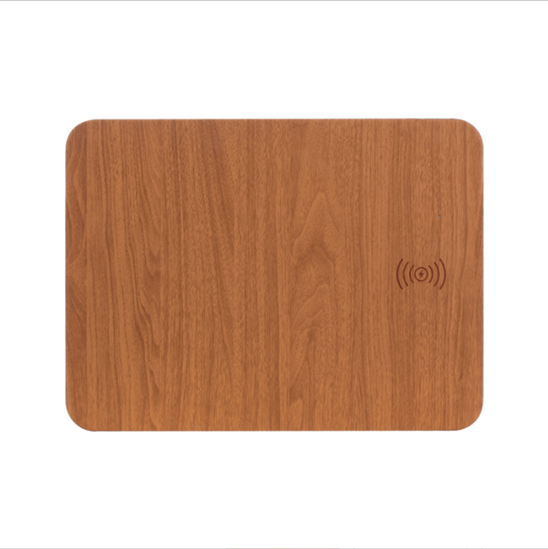 木紋款無(wú)線(xiàn)充鼠標(biāo)墊